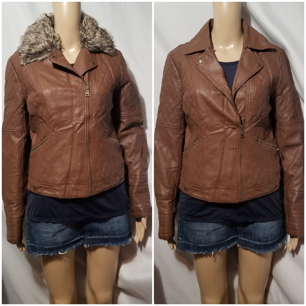 American Rag faux leather jacket.